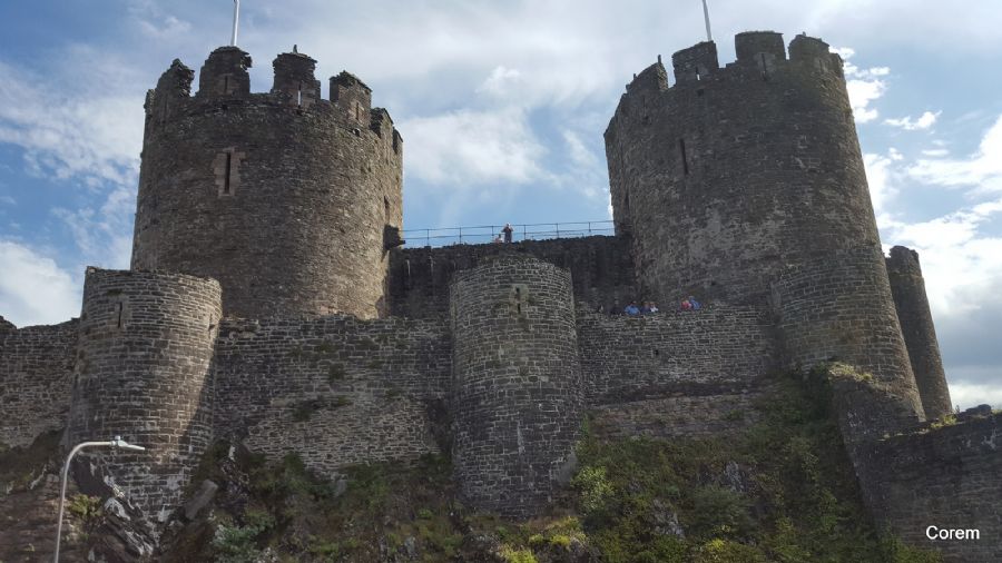 הטירה העתיקה Conwy castle